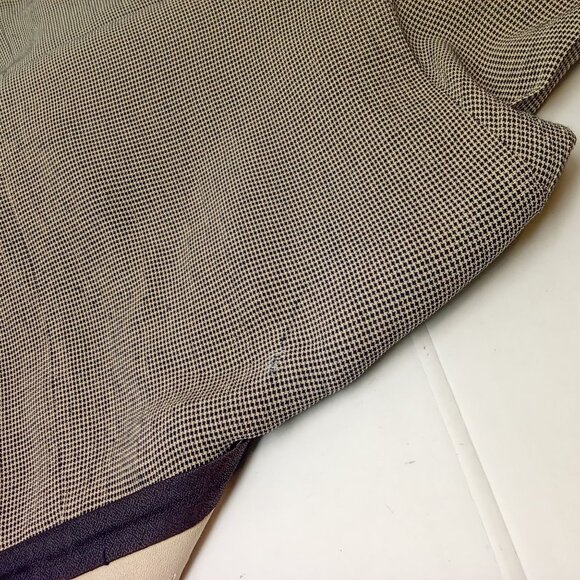 Vintage '80s Perceptions IreneB Blazer Top Border Collar Military-Style Lady(12) - Picture 11 of 14